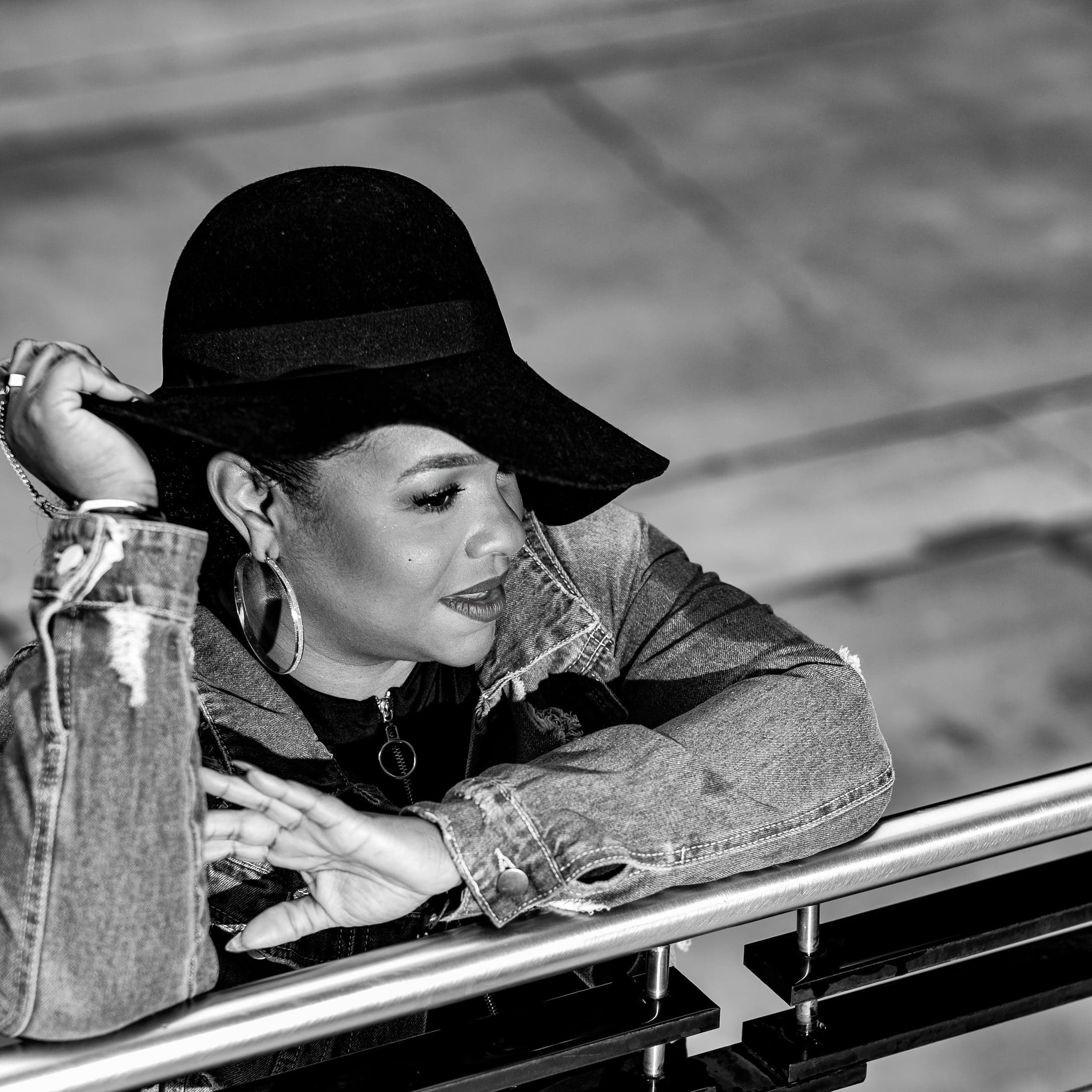 Editorial portrait in soft directional light