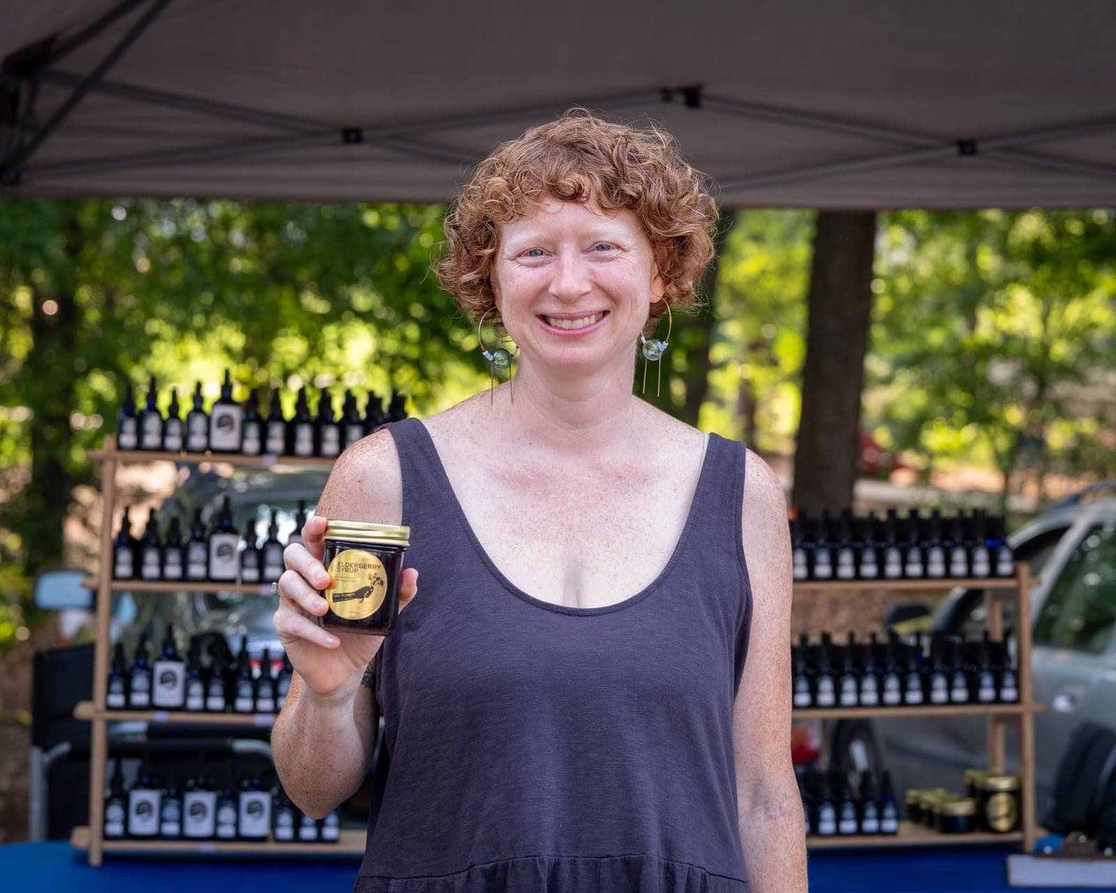 Elderberry syrup vendor